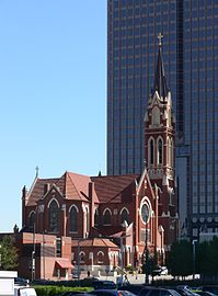 Cathedral Santuario de Guadalupe, Dallas Arts District