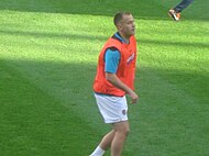 Grainger training ahead of a match against Kilmarnock on 29 October 2011. Danny Grainger.jpg