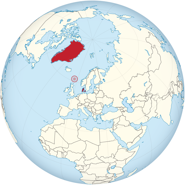 File:Denmark including autonomous territories on the globe (Europe centered).svg