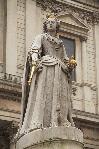 File:Detail of Anne of Great Britain statue, St Paul's in spring 2013 (1).JPG