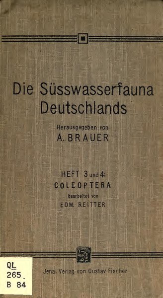 File:Die Süsswasserfauna Deutschlands. Eine Exkursionsfauna (IA diessswasserfa03brau).pdf