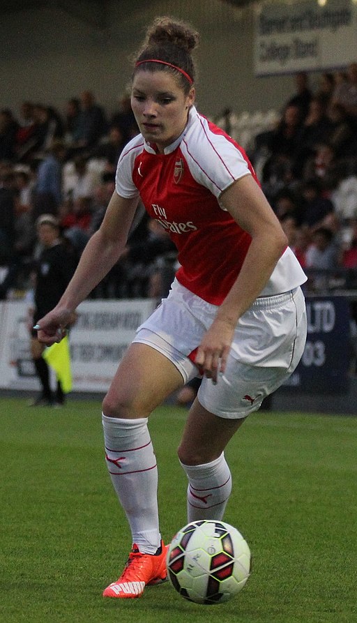 Dominique Janssen Arsenal Ladies Vs Watford (19969645285) (cropped)