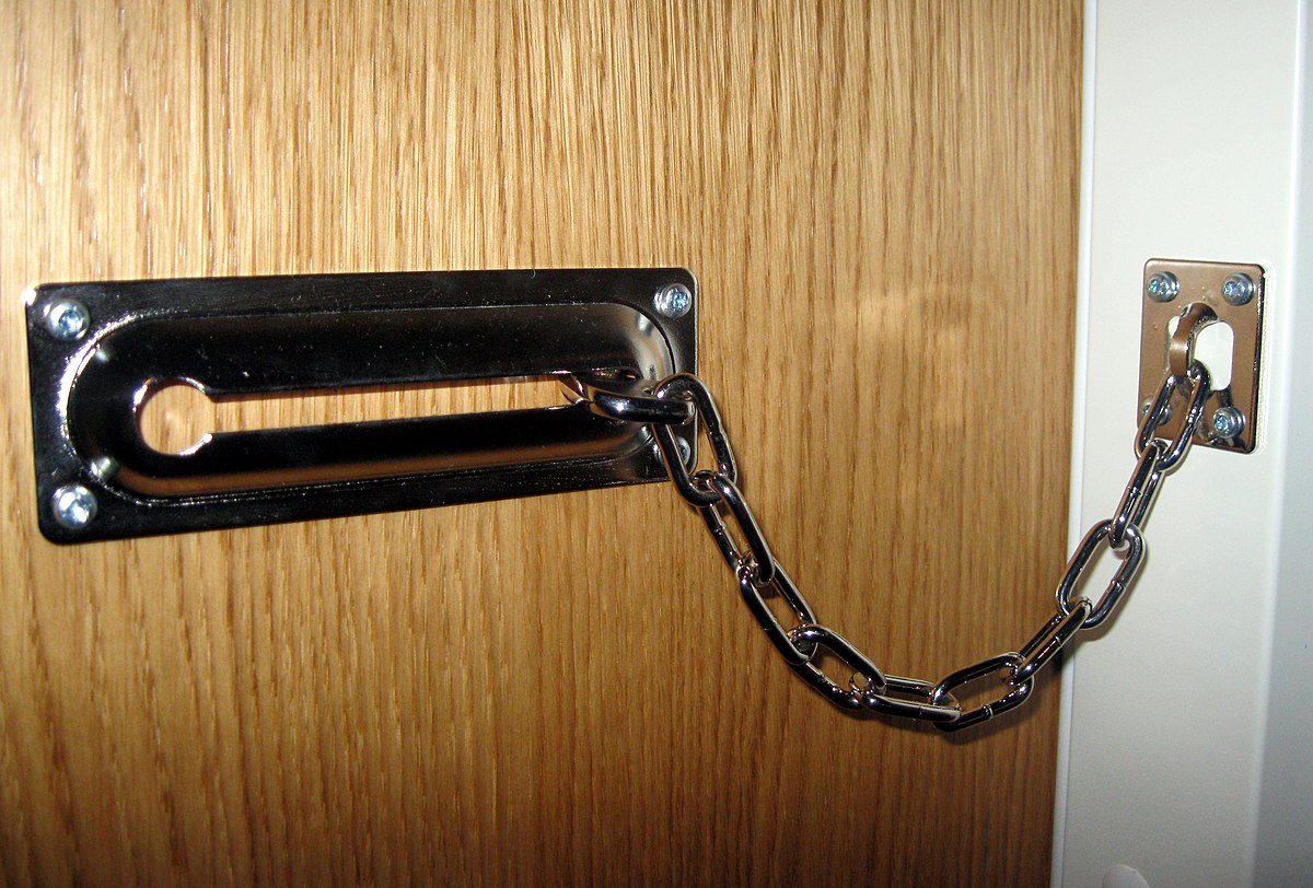 lock door from outside