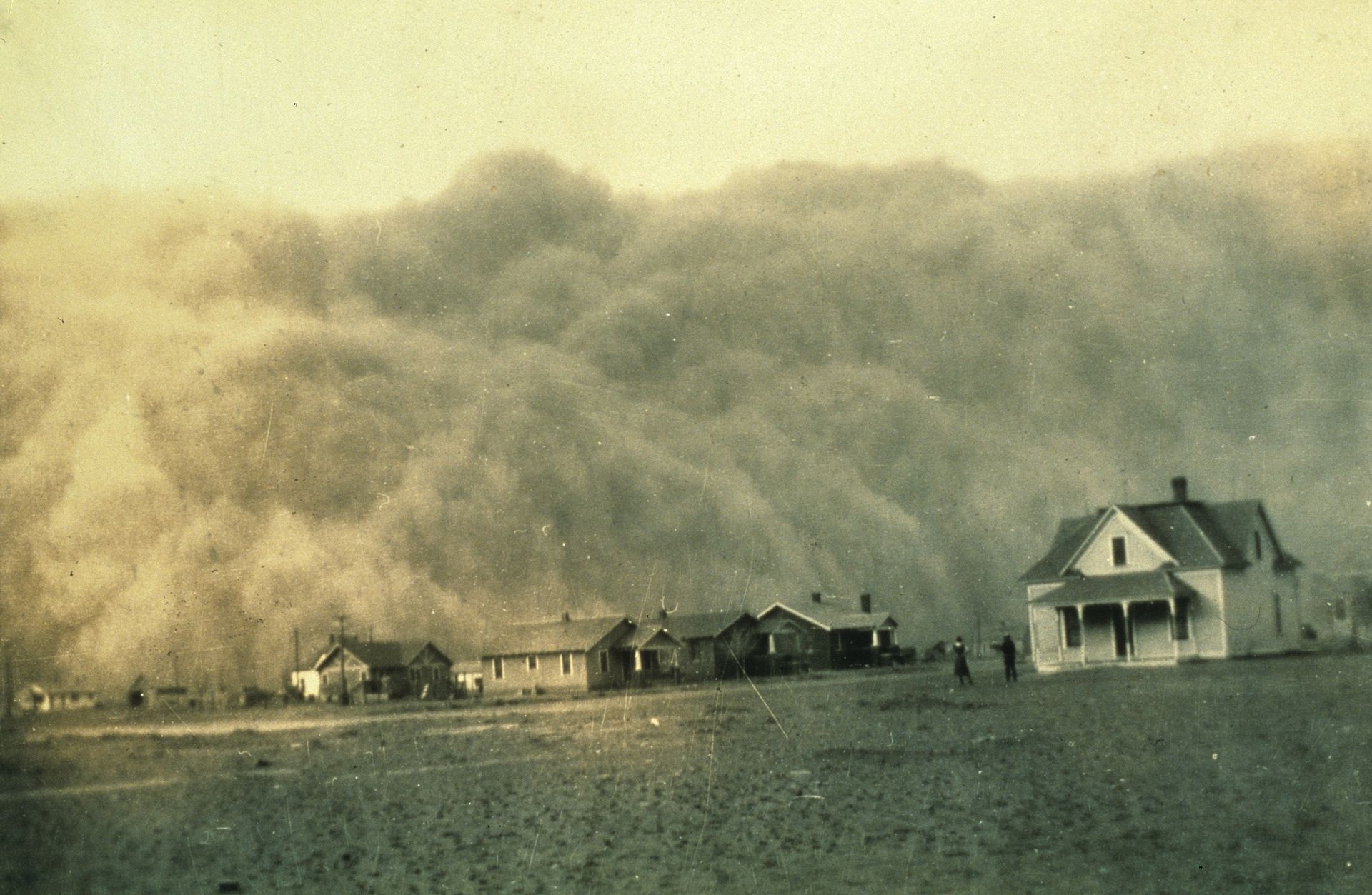 Aimée de Jongh un dessin beau, sage et humaniste 1920px-Dust_Storm_Texas_1935