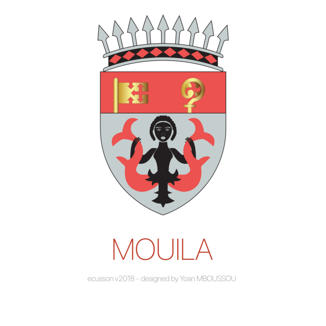 Ecusson de la ville de Mouila