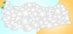 Edirne Turkey Provinces locator.jpg