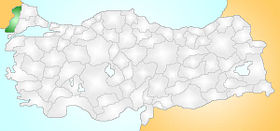Edirne Turkey Provinces locator.jpg