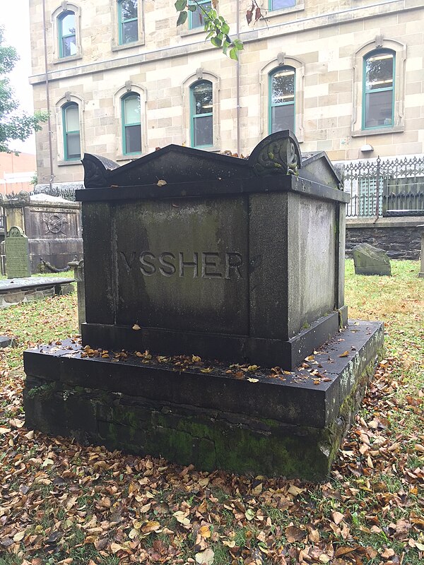 Tomb of Sir Thomas Ussher's wife, Eliza Ussher, d. 1835, Old Burying Ground (Halifax, Nova Scotia)