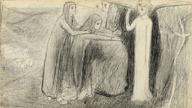 File:Elizabeth Siddal - The Maries at the Sepulchre.jpg