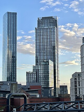 <span class="mw-page-title-main">Elizabeth Tower, Manchester</span> Residential skyscraper in Manchester, England