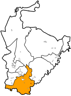 Paso Real (red) in Abel Santamaria (orange) in Encrucijada