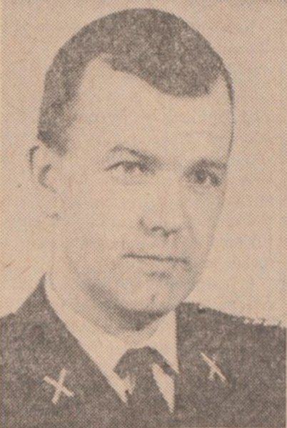 Bengtsson as captain (circa 1967).