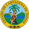 Lambang resmi Cartagena de Indias