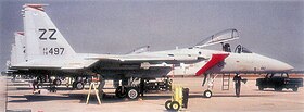 F-15 Eagle дивизии 18-го тактического истребительного авиаполка[англ.], 1984 г.