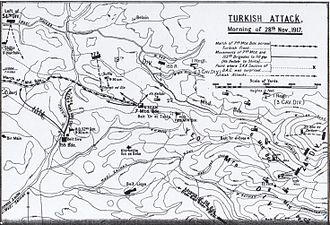 Detail of Ottoman counterattack on morning of 28 November 1917 Falls sketch 16.jpeg