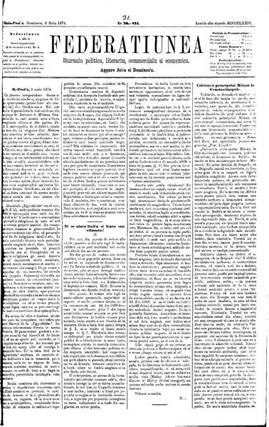 File:Federațiunea 1874-05-03, nr. 31.pdf