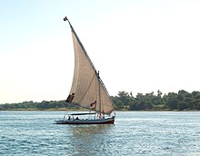 En felucca på Nilen