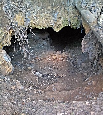 Cave entry