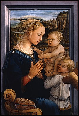 Filippo Lippi - Madonna col Bambino e due angeli - Google Art Project.jpg