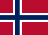 Bandiera de Rëni de Norvegia
