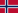 flagge fan Noarwegen
