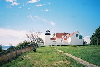 Fort Point Light (Maine) Lighthouse in Maine, US