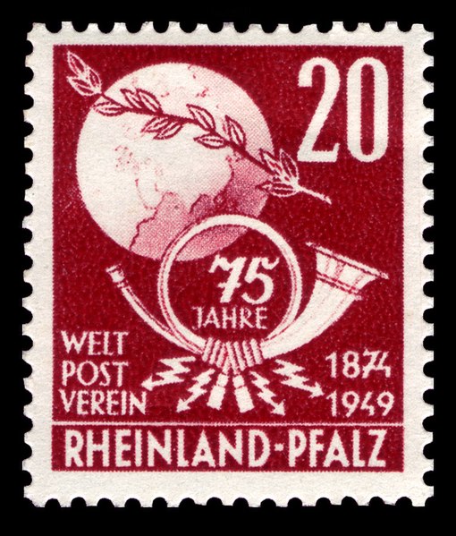 File:Fr. Zone Rheinland-Pfalz 1949 51 Weltpostverein.jpg