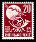 Zone Rhineland-Palatinate 1949 51 Universal Postal Union.jpg