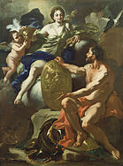 Venus Vulcanoren forjaketan, 1704