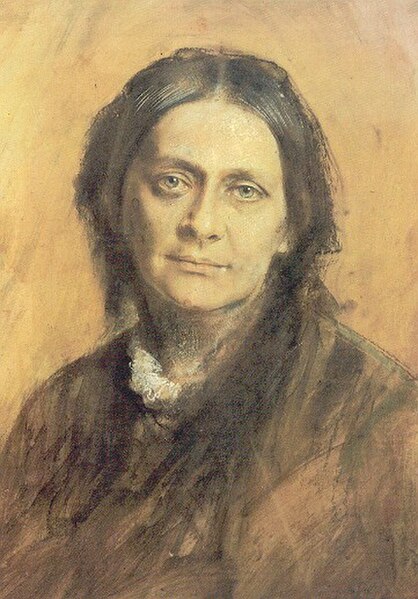 Clara Schumann, in 1878, taught at the conservatory 1878–1892