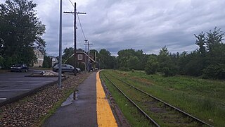 <span class="mw-page-title-main">Hudson station (Exo)</span> Railway station in Quebec, Canada