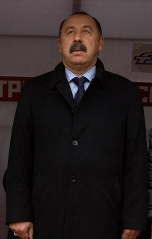 Valery Gazzaev, coach during the golden era of the club