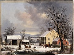 Winter in the Country, 1857, Musée des Beaux-Arts de San Francisco