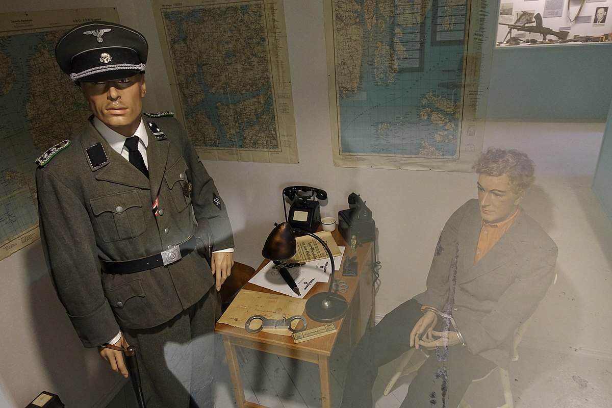 File:German occupation of Norway during WW2 SD Gestapo SS 