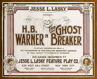 <i>The Ghost Breaker</i> (1914 film) 1914 film