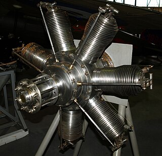 Gnome Omega 1900s French aircraft piston engne