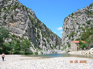 The Gouleyrous gorge