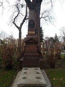 Grab von Nannette Streicher und ihrer Familie auf dem Wiener Zentralfriedhof, 32A Nr. 30 (Dez. 2014)