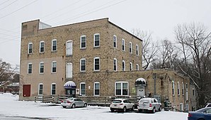 Grafton Flour Mill, listed in the NRHP since 1983 [1]