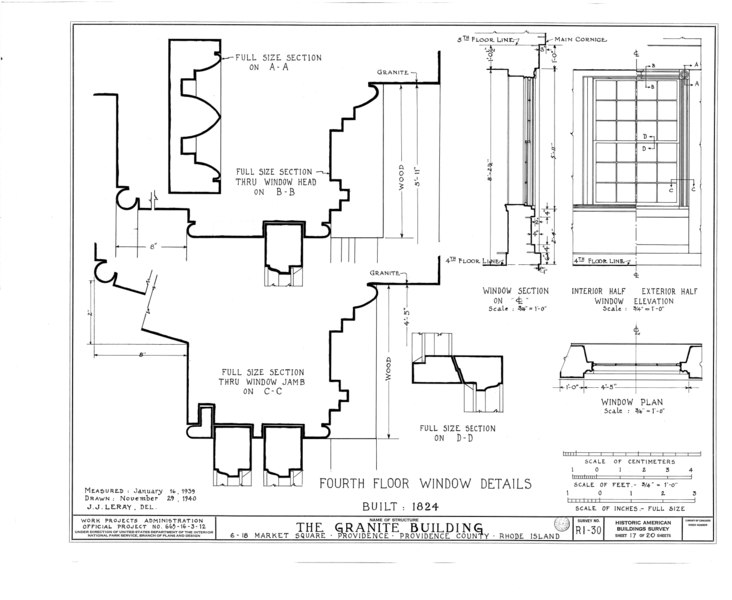 File:Granite Block, 6-18 Market Square, Providence, Providence County, RI HABS RI,4-PROV,33- (sheet 17 of 20).tif