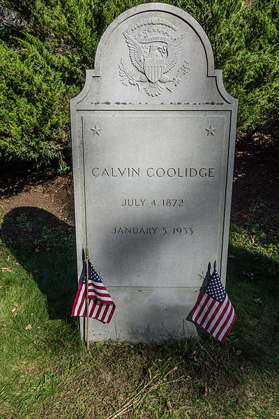 File:Grave of pres Calvin Coolidge.jpg