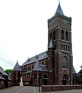 Schaijk Town in North Brabant, Netherlands