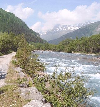 <span class="mw-page-title-main">Hinterrhein (river)</span> River in Switzerland, Italy