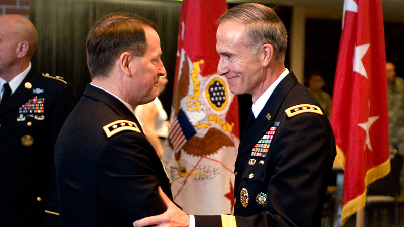 File:Hagenbeck and Huntoon at Change of Command Ceremony 19 July 2010.png