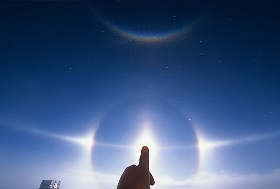 Halo at the German research Station Kohnen in Antarctica