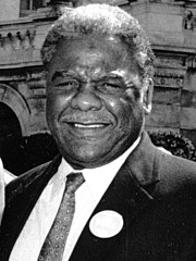 Harold Washington, first Black mayor of Chicago (JD, 1952)