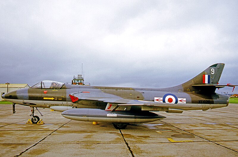 hawker hunter jet