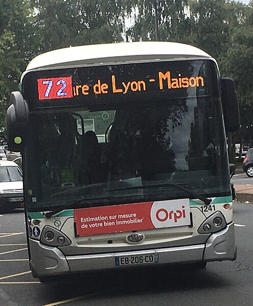 File:Heuliez GX 337 Hybride n°1241 (RATP - Ligne 72) - (Boulogne-Billancourt , FR92) - 23-09-2023.jpg