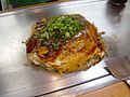 Okonomiyaki of Hiroshima style 広島風お好み焼き
