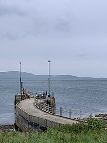 Ferry point at Lyness